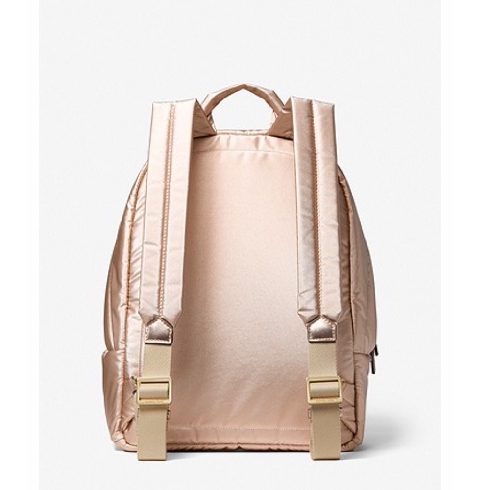 Michael Kors Rae Medium Quilted Golden Backpack - Picture 3 of 9